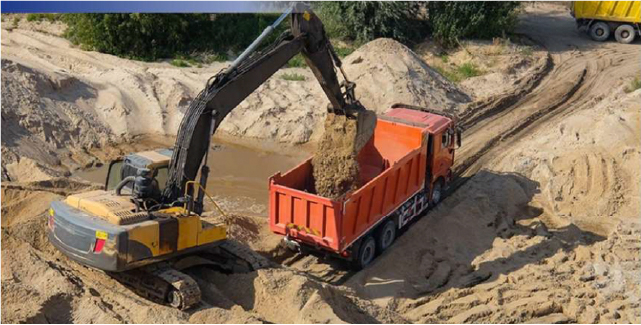 Automation of loading onto dump trucks