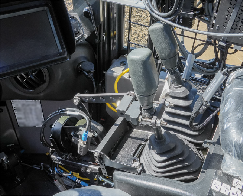 ジョイスティックの操作部